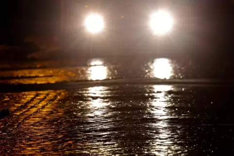 Insbesondere in der Westpfalz waren die Straßen sehr glatt. 