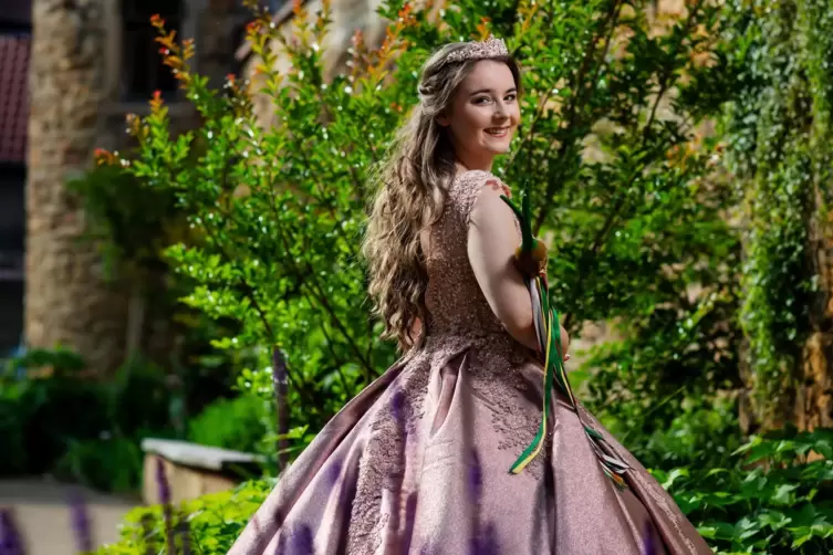 Prinzessin Eyleen I. repräsentiert die aktuelle Kampagne der KG Schlotte.