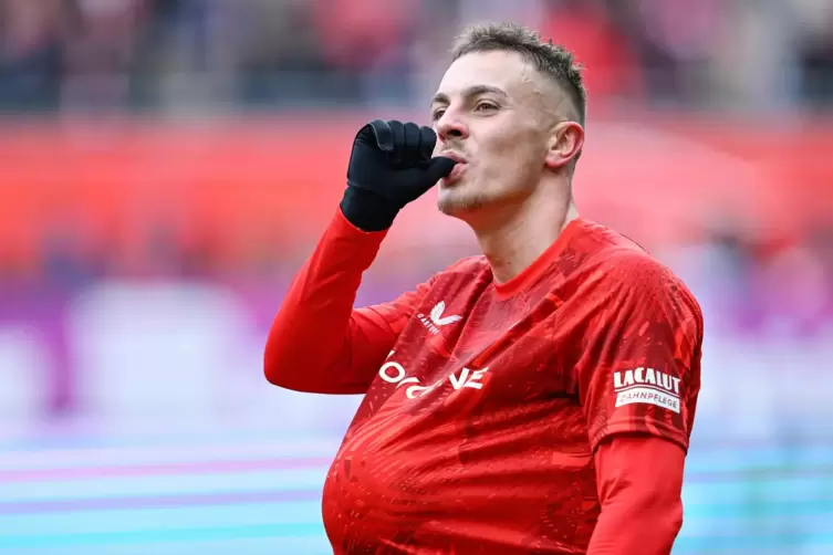 Wird Vater: Filip Kaloc. 