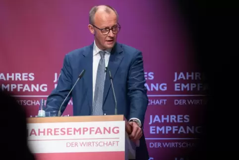 Deutschland übertreibe es mit dem Datenschutz, sagte Friedrich Merz (CDU) gestern Abend beim Jahresempfang der Wirtschaft in Mai
