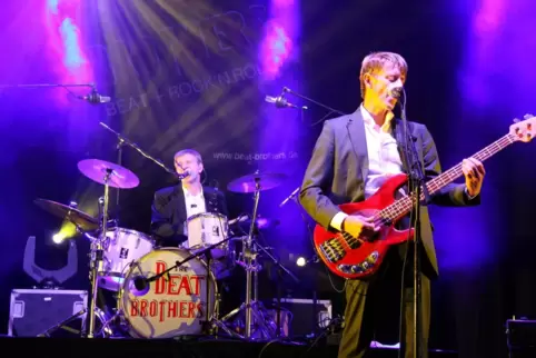 Zum wiederholten Mal auf der Wörther Bühne: die „Beat Brothers“.