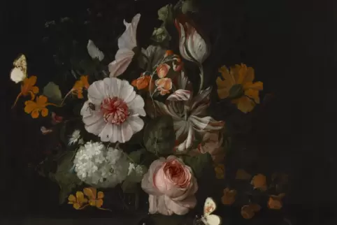Blumenstück von Rachel Ruysch aus dem Jahr 1682. 
