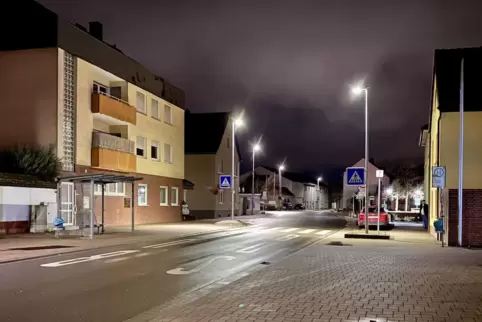 Die Bushaltestelle Partnerschaftsplatz in der Neuhofener Straße in Waldsee: Dort stiegen der junge Mann und die junge Frau aus d