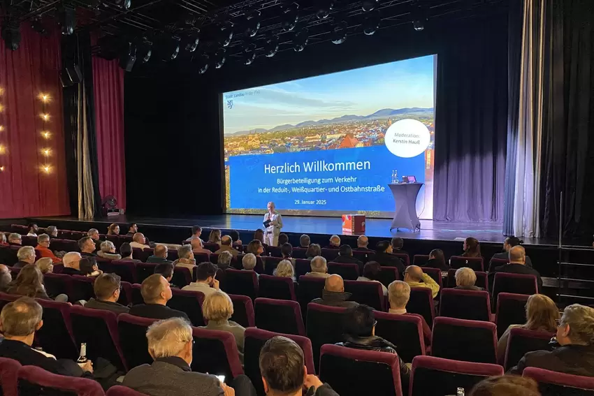 Im Universum Theater konnten sich die Bürger über die akutelle Planung der Stadt informieren.