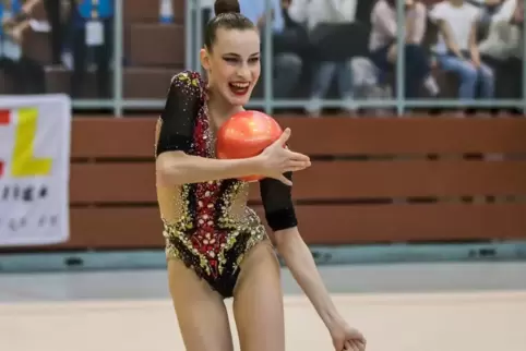 Deutsche Sportlerin des Jahres 2024, Olympiasiegerin und sechsfache Weltmeisterin: Darja Varfolomeev, hier bei ihrem ersten Auft