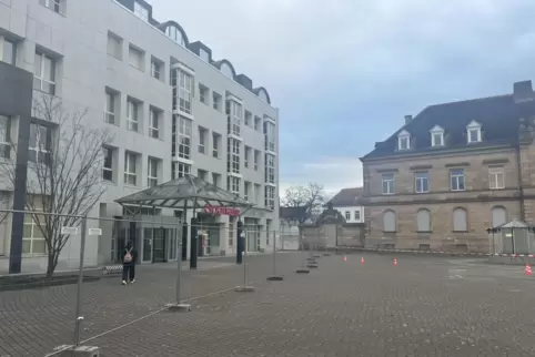 Wird umgebaut: Sparkassenquartier.