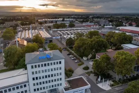 Auch hier investiert der Pumpen-, Armaturen- und Servicekonzern KSB gerade kräftig: das Stammwerk in Frankenthal.