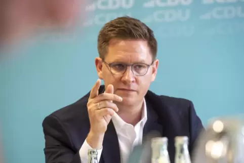 Johannes Steiniger zeigte sich empört über eine Morddrohung gegen eine Mitarbeiterin der CDU-Gerschäftsstelle in Mainz. 