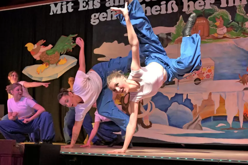 Tänzerisches Glanzlicht: Die KVE-Showtanzgruppe ...