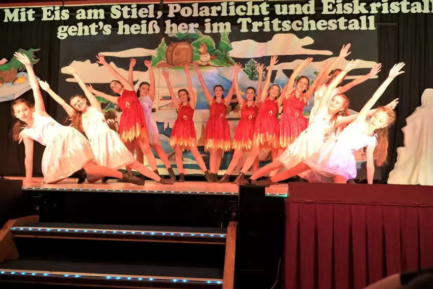 Die Showteens des KVE.