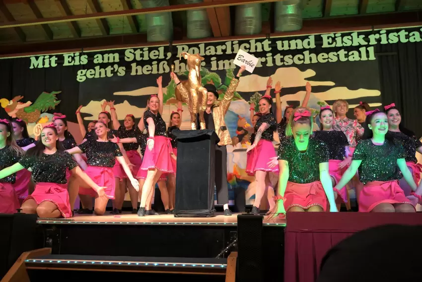 Auch die Showtanzgruppe des KV Annweiler zeigte eine Einlage.