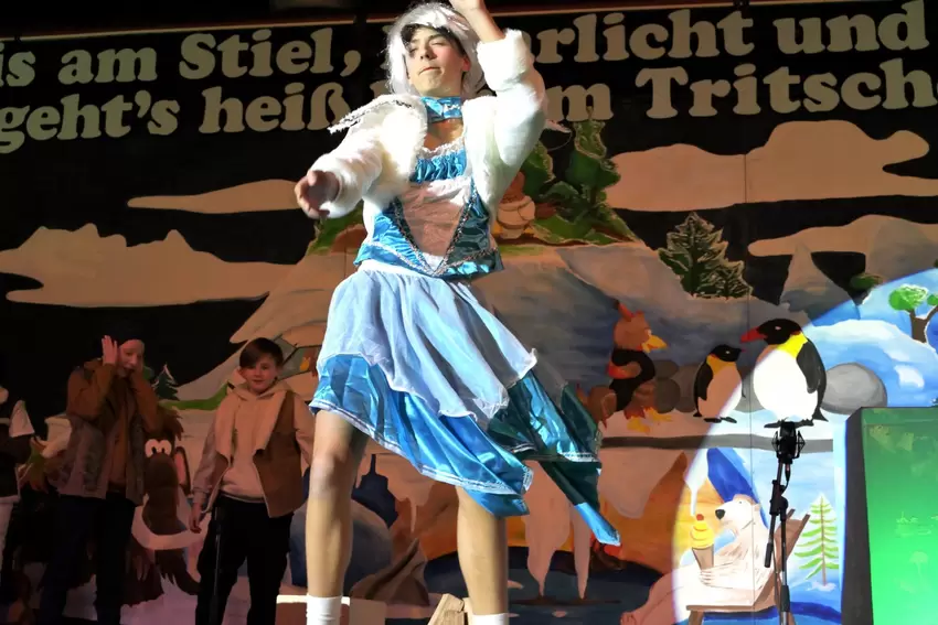 Die KVE-Jungs »Elwis Glitzer Boys«.