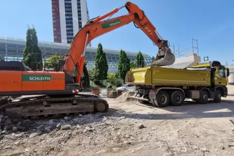 Baustelle Deutschland – das heißt auch viel Arbeit an der Infrastruktur. Hier die Großbaustelle Hochstraße Süd in Ludwigshafen. 