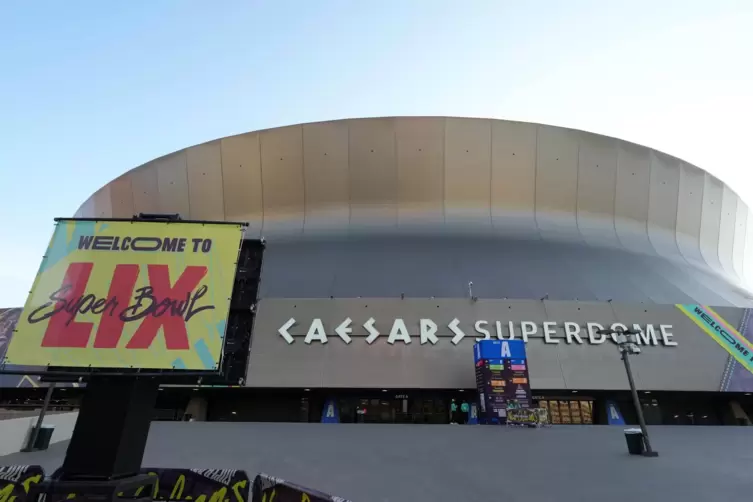 Der Superdome von New Orleans. 