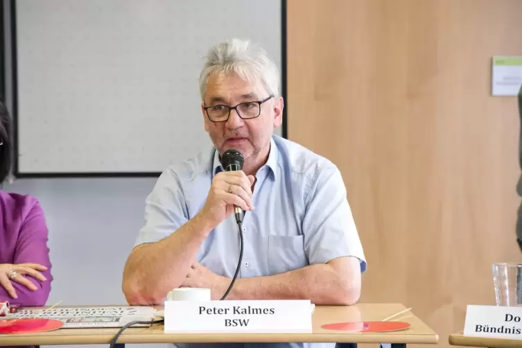 Die Au&szlig;engrenzen Europas m&uuml;ssen besser kontrolliert werden, fordert Peter Kalmes (BSW). 