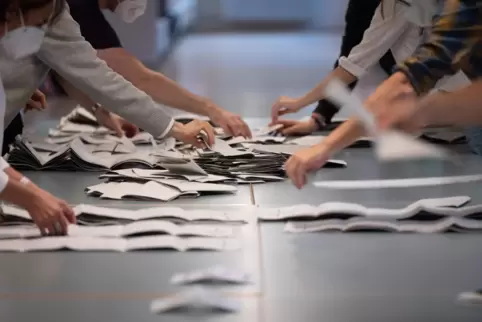 Auszählung: Am 23. Februar zählt jede Stimme. In Mannheim sind elf Parteien zugelassen. 