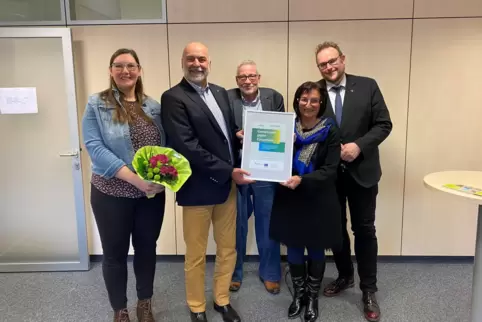 Freuen sich auf den Start des neuen Quartierstreffs (von links): Angela Nadler, Torsten Frey, Thomas Kiefer, Brigitte Facco und 