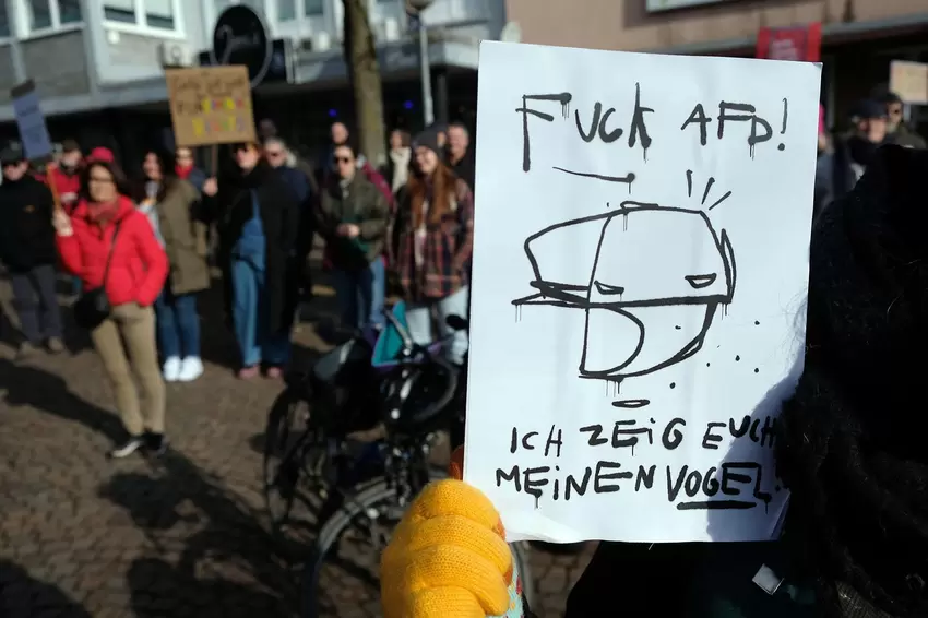 Der Kreativität waren auf den Plakaten keine Grenzen gesetzt.