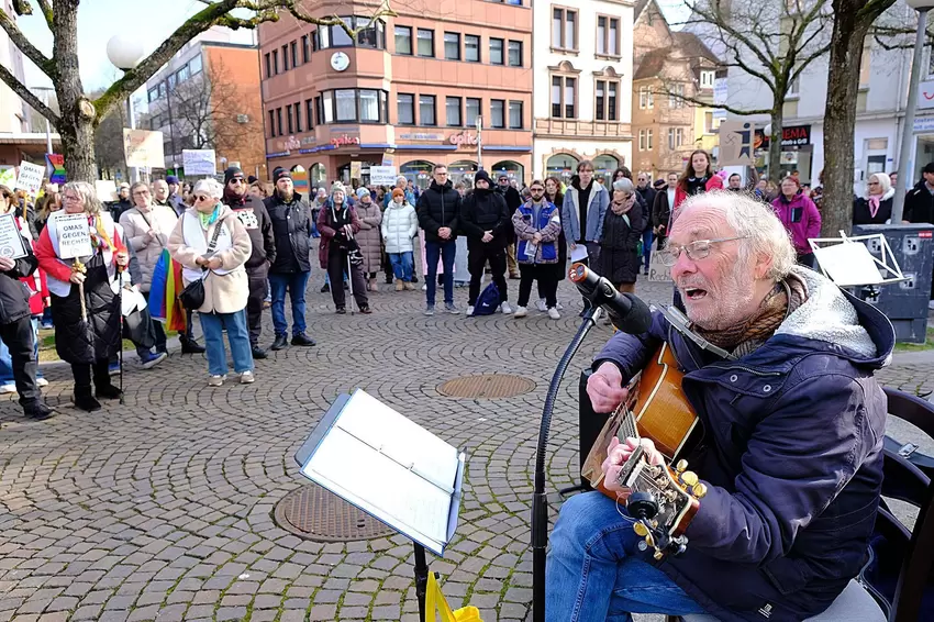 Für die musikalische Untermalung sorgte Musiker Andreas Vogel.