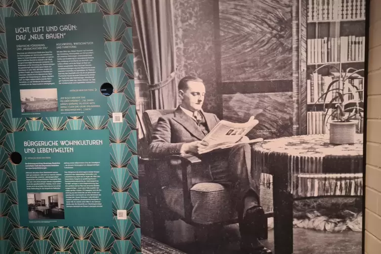 M&ouml;bel und Tapeten im Stil des Art d&eacute;co &ndash; so pr&auml;sentierte sich die gehobene b&uuml;rgerliche Wohnkultur der Zeit.