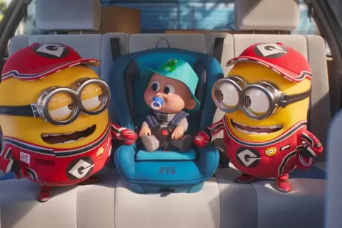 Die Minions in dem Film „Ich – Einfach unverbesserlich 4“ lockten 4,3 Millionen Besucher in deutsche Kinos.