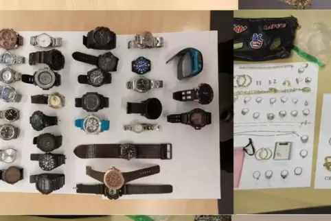 Die Polizei hat mehr als 500 Gegenstände sichergestellt und sucht nun die Eigentümer. 