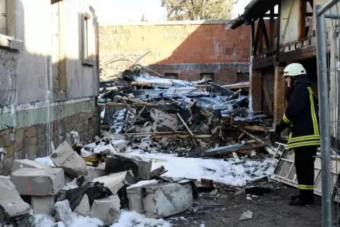 Das vergangene Jahr begann mit einem Großbrand in der Vierten Querstraße. 