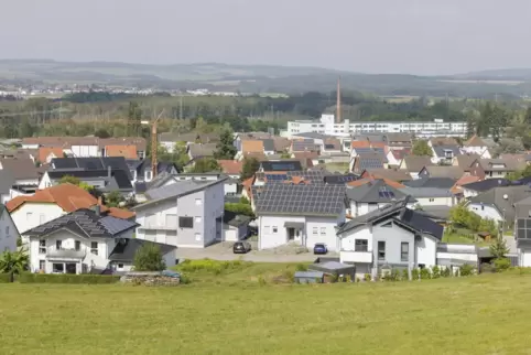 Ein Blick auf Bruchmühlbach-Miesau. 