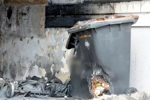 mülltonne feuer