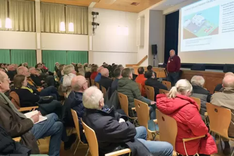 Viele Menschen informierten sich am Montag über die Pläne der Firma Vulcan Energy.