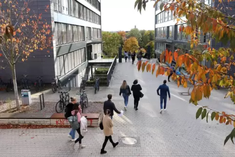 Der Uni-Campus in Landau.