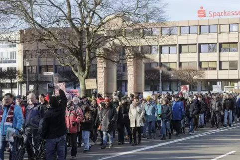 Bei der Demo am 27. Januar 2024 waren rund 6000 Menschen. 
