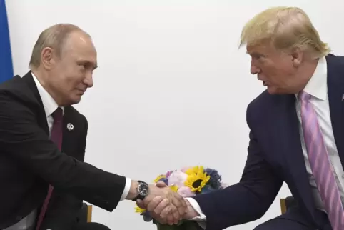 Macht Putin wieder salonfähig: US-Präsident Trump (Archivbild von 2019): 