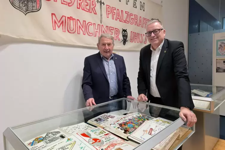 Die Macher vom Verkehrsverein: Fritz Hochreither (links) und Uwe W&ouml;hlert.