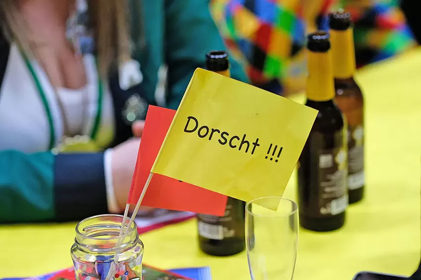 So konnte sich das Publikum bemerkbar machen.