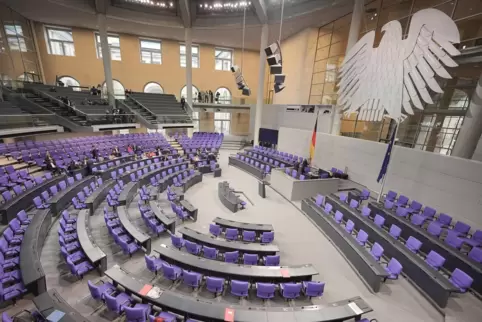 Es gibt bald eine neue Sitzverteilung im Deutschen Bundestag. 