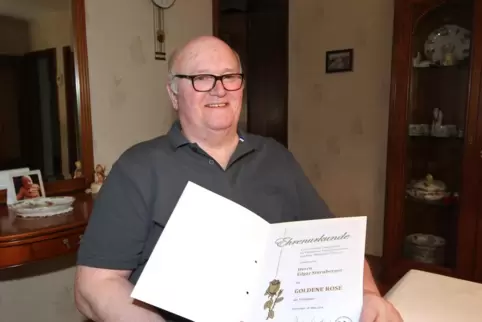 Edgar Sternberger im Jahr 2018.
