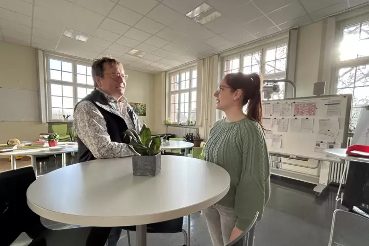 Sie und ihre Kollegen wollen die Kinder individuell f&ouml;rdern: Markus Fichter und Valerie Neser. 