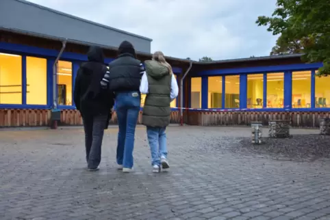 Bis das neue Gebäude steht, sollen die Gymnasiasten in Schulraum-Containern unterrichtet werden.