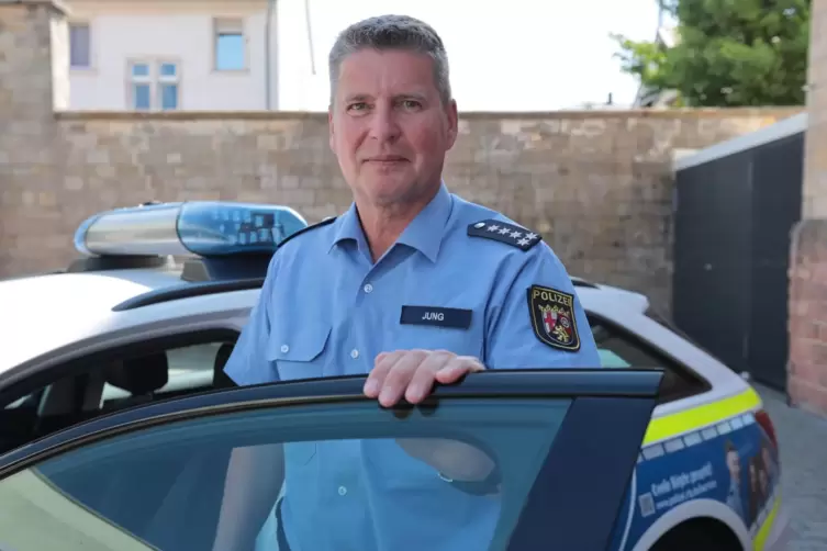 Polizeichef f&uuml;rs Leiningerland: Thomas Jung. 