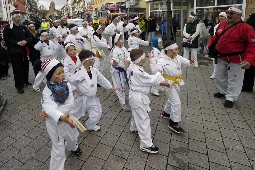 Ganz jung und voll engagiert: der 1. Taekwando- und Kickboxclub.