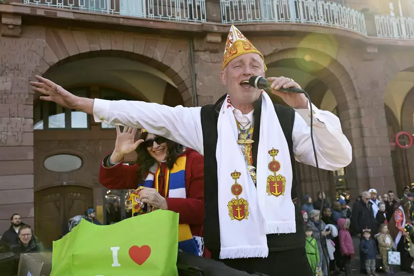 »Ahoi!«, Christoph Heller, Präsident des Großen Rats der Ludwigshafener Karnevalvereine.