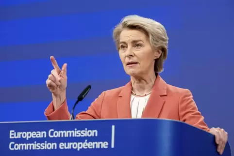 EU-Kommissionspräsidentin von der Leyen setzt sich für einen europäischen Verteidigungsfonds ein.