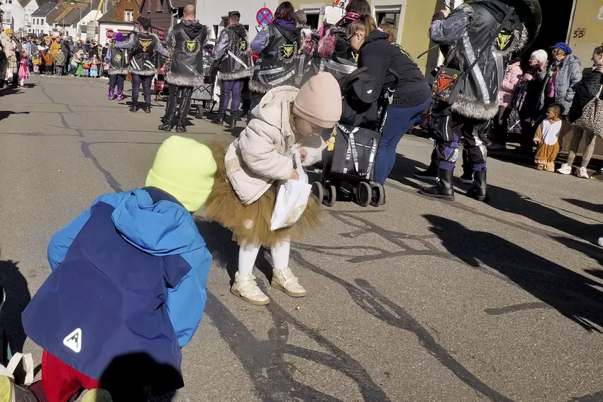 Kleine Bonbonjäger.