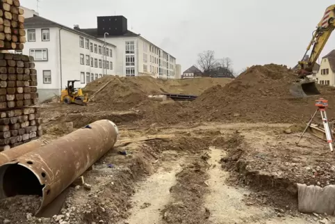 So sah es rund um die Kandeler Klinik im Februar 2025 aus. 