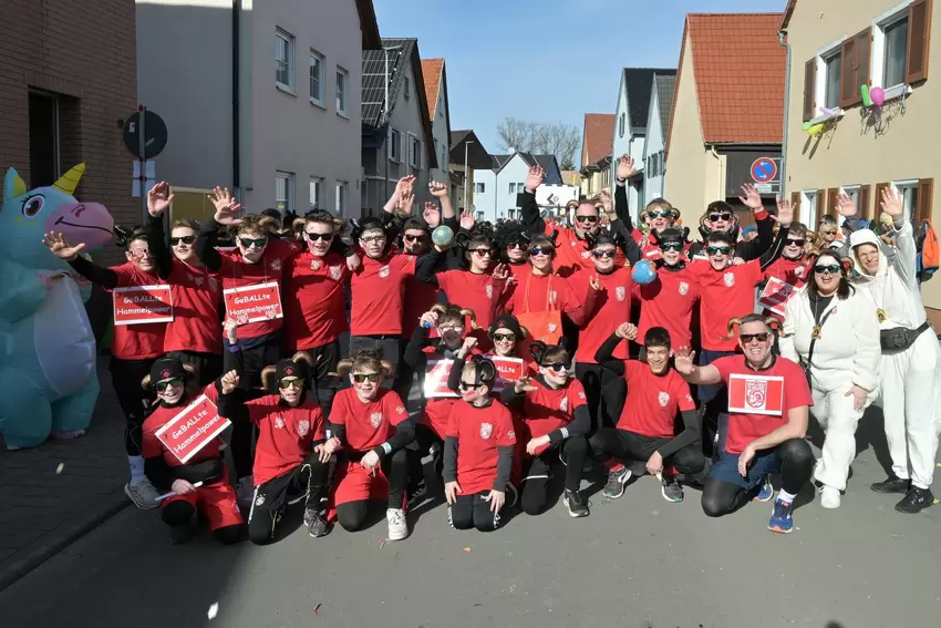 Ahoi: die Handballjugend der TG.