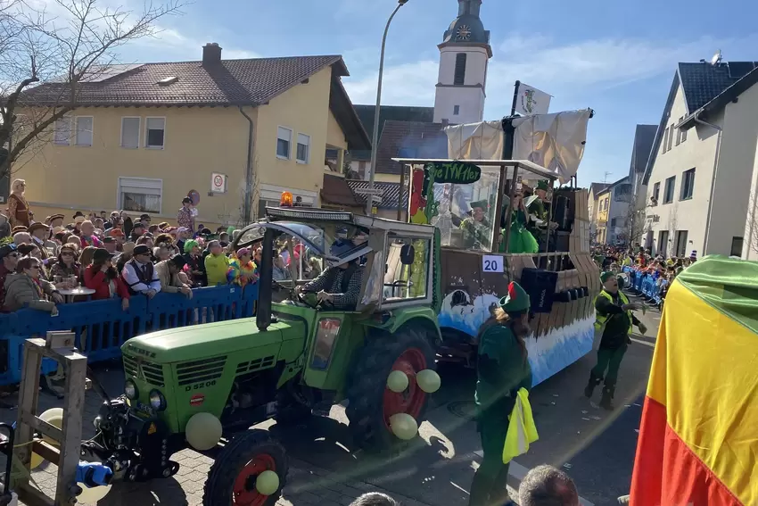 Im Peter-Pan-Land: Grüne Socke aus Westheim.