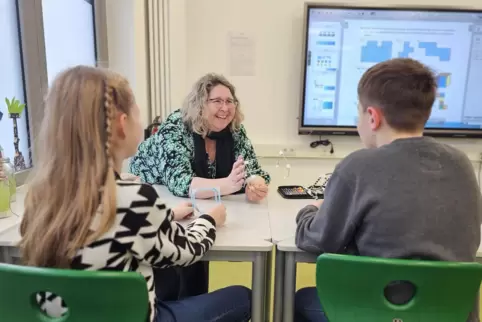 Für Judith Dreier, Vorstandsvorsitzende des Trägervereins der Christlichen Schule Vorderpfalz, waren ihre Wünsche für die eigene