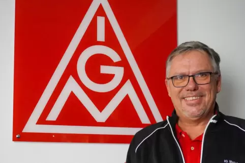 Bernd Löffler ist Erster Bevollmächtigter der IG Metall in Kaiserslautern. 