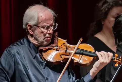 Immer noch auf der Suche nach Neuem: Gidon Kremer. 